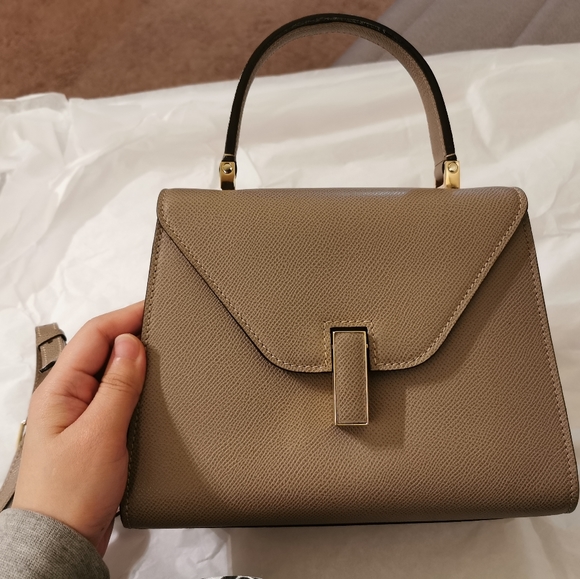 Valextra Handbags - Valextra iside mini color oyster